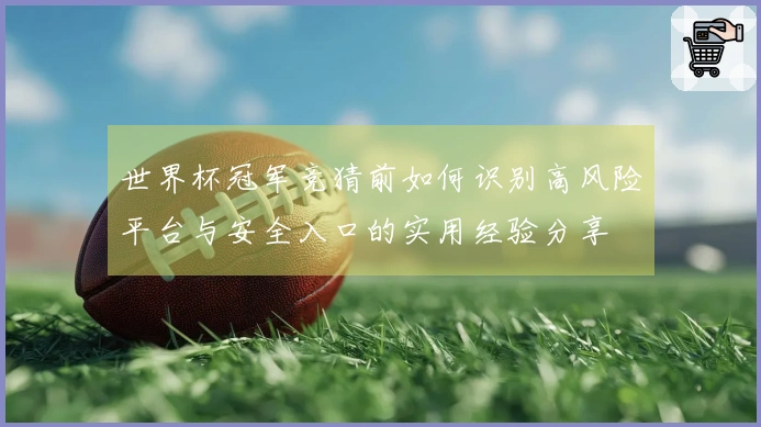 世界杯冠军竞猜前如何识别高风险平台与安全入口的实用经验分享