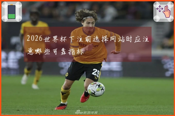 2026世界杯下注前选择网站时应注意哪些可靠指标