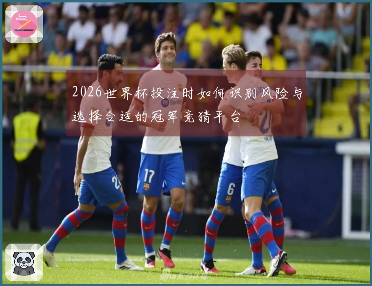 2026世界杯投注时如何识别风险与选择合适的冠军竞猜平台