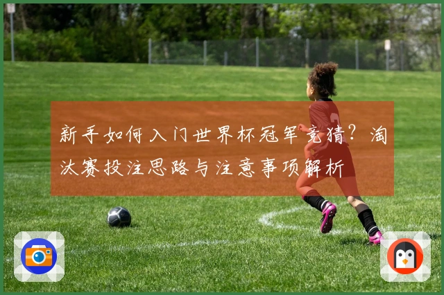 新手如何入门世界杯冠军竞猜？淘汰赛投注思路与注意事项解析